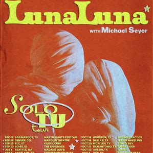 About Reviews Fans Also Viewed Events 2 results All Dates United States 12/31/23 Dec 31 Sunday 09:00 PMSun 9:00 PM 12/31/23, 9:00 PM San Francisco, CA The Fillmore <b>Luna</b> Find tickets 12/31/23, 9:00 PM 3/13/24 Mar 13 2024 Wednesday 08:00 PMWed 8:00 PM 3/13/24, 8:00 PM Minneapolis, MN Fine Line Music Cafe <b>Luna</b> Find tickets 3/13/24, 8:00 PM. . Luna setlist